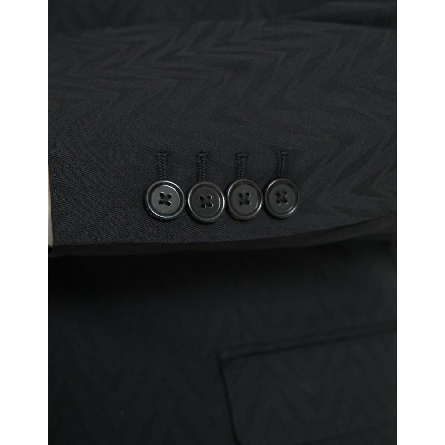Dolce & Gabbana Black MARTINI Slim Fit Jacket Coat Blazer JKT4057-48