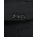 Dolce & Gabbana Black MARTINI Slim Fit Jacket Coat Blazer JKT4057-48