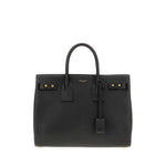 Saint Laurent Black Calf Leather Sac De Jour Handbag 717447DTI0W_1000