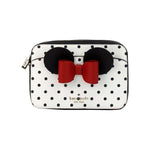 Kate Spade Disney Minnie Mouse Polka Dot Printed PVC Crossbody Camera Bag 64188