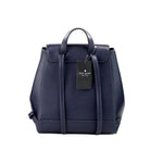 Kate Spade Madison Navy Saffiano Leather Medium Flap Shoulder Backpack Bag 20729