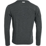 Dolce & Gabbana Dark Gray Wool Crew Neck Pullover Sweater TSH84590-52