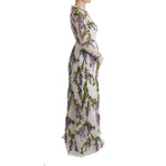 Dolce & Gabbana White Floral Embroidered Maxi Dress SIG60559-1