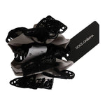 Dolce & Gabbana Elegant Floral Lace Hair Claw Dolce & Gabbana Black