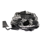 Dolce & Gabbana Black White Floral Lace Crystal Hair Claw SMY1141