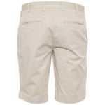Refrigiwear Elegant Beige Bermuda Shorts with Logo Patch RE-12674-W30