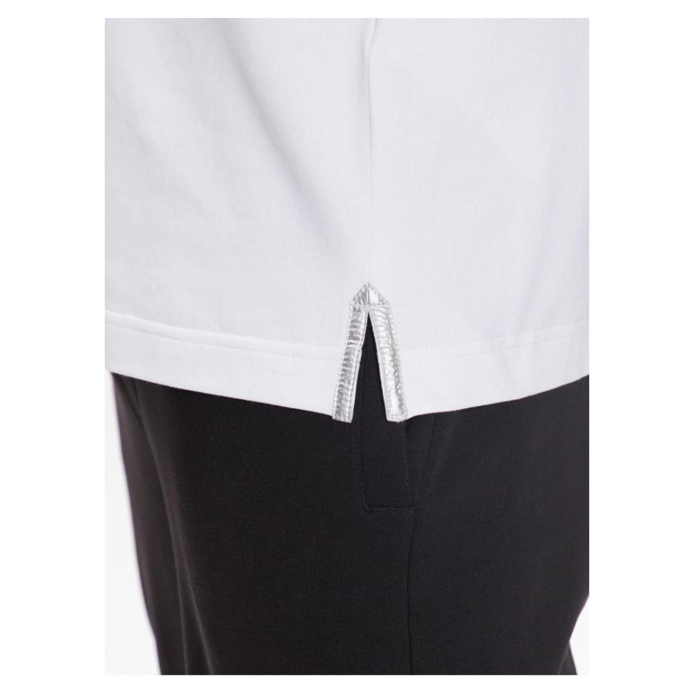 La Martina Elegant Cotton-Blend Polo with Glitter Accent LA-12526-XL