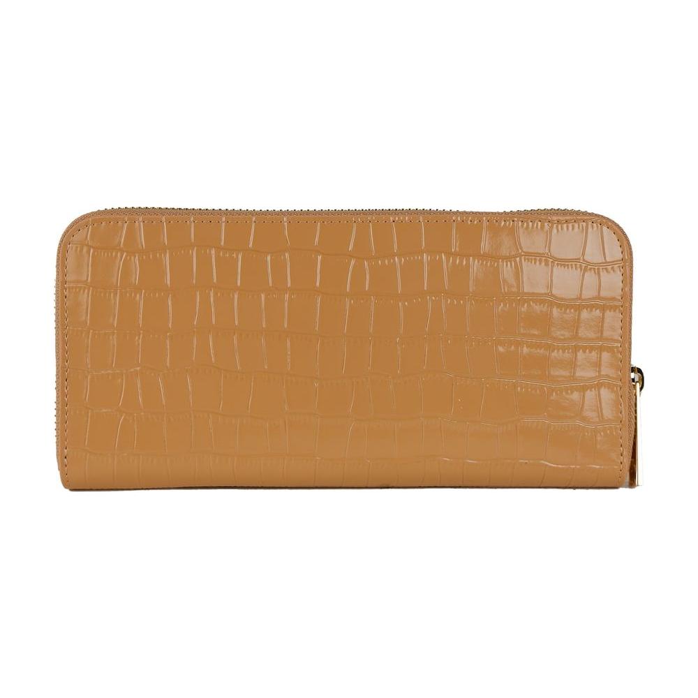 Baldinini Trend Elegant Croco Print Leather Wallet BA-12225