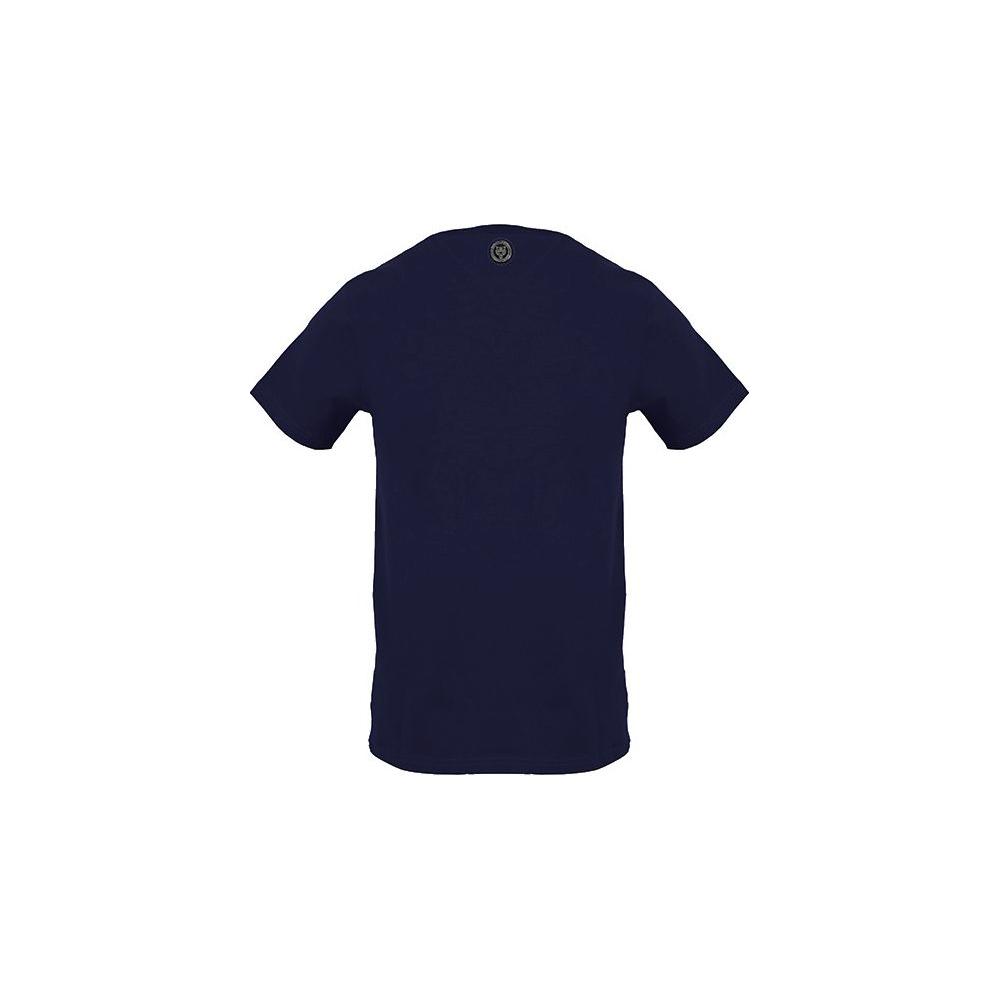 Plein Sport Blue Cotton Men's T-Shirt PL-12009-XL