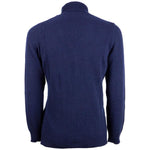 Emilio Romanelli Blue Cashmere Men Sweater EM-11299-M