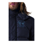 La Martina Blue Nylon Men Jacket LA-7841-L
