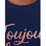 Love Moschino Blue Cotton Women Sweater LO-6944-IT44|L