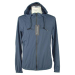 Emilio Romanelli Blue Synthetic Men's Jacket EM-985-S