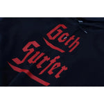Dsquared² Black Cotton Hooded Printed Men Pullover Sweater Dsquared² Black