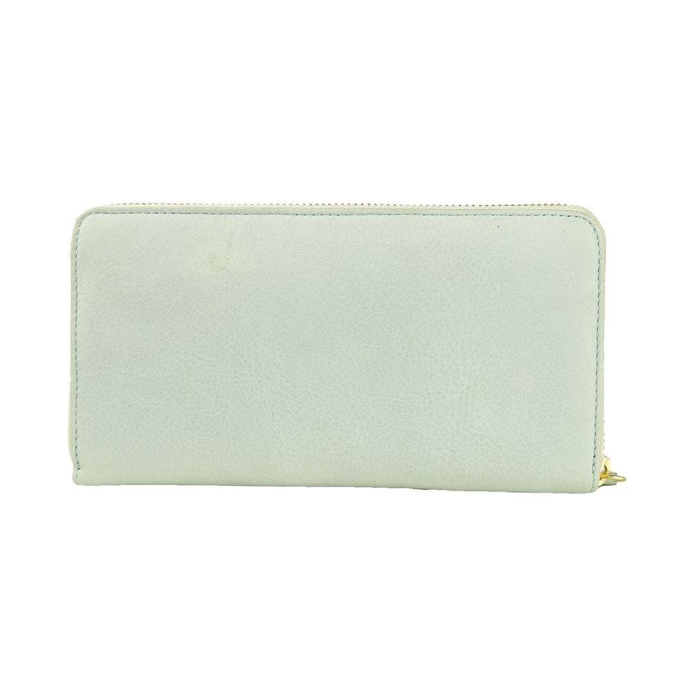 Cavalli Class Gray Calfskin Women Wallet CACL-5841