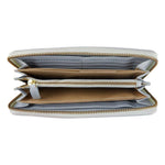 Cavalli Class Gray Calfskin Women Wallet CACL-5841