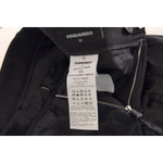 Dsquared² Black Viscose Super Flare High Waist Pants PAN74479-38