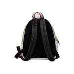 COACH Mini Court Signature Pear Motif Shoulder Backpack Bookbag Bag Chalk Taffy 84919