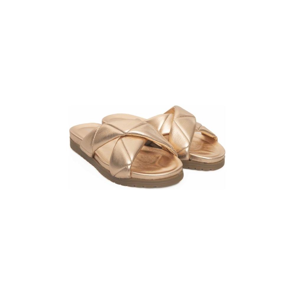 Cerruti 1881 Beige Lambskin Women Sandal CE-24536-EU36/US6