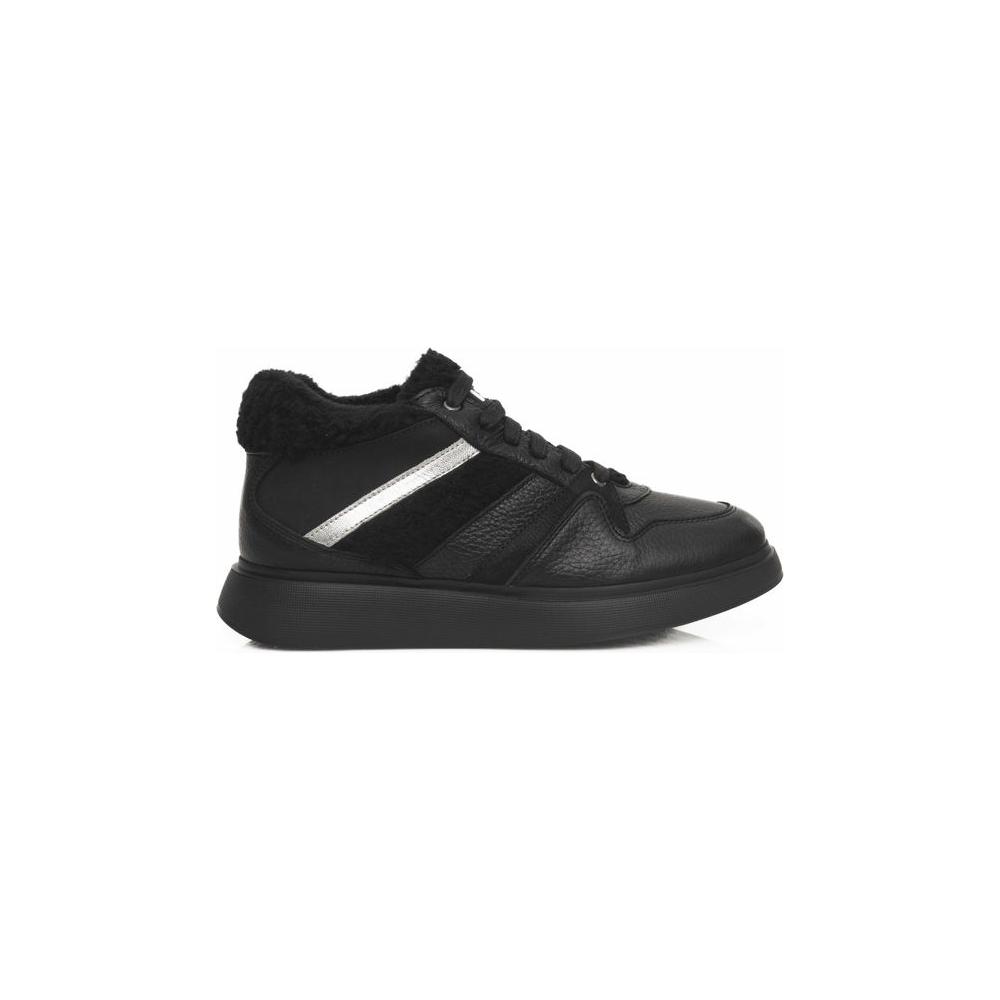 Cerruti 1881 Black Cowhide Women Sneaker CE-24515-EU36/US6