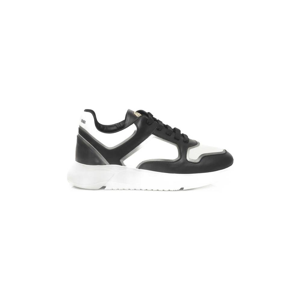 Cerruti 1881 Black Cowhide Women Sneaker CE-24511-EU37/US7