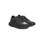 Cerruti 1881 Blue Cowhide Men Sneaker CE-24484-EU38/US8