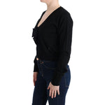 MARGHI LO' Black Wool Blouse Sweater SIG30150-2