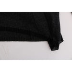 Costume National Gray Viscose Knitted Sweater TUI10017-1