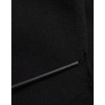 Dolce & Gabbana Black Viscose Sleeveless Bodycon Midi Dress DR281166-40