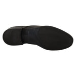 Dolce & Gabbana Black Leather Derby Dress Formal Shoes MV4039-41.5