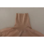 Dolce & Gabbana Beige Cashmere Turtleneck Pullover Sweater Dolce & Gabbana Rosy Brown