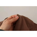 Dolce & Gabbana Brown Silk Cashmere Pullover Sweater TSH6514-46