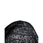 Dolce & Gabbana Black Patent Leather Logo Plaque Backpack Bag