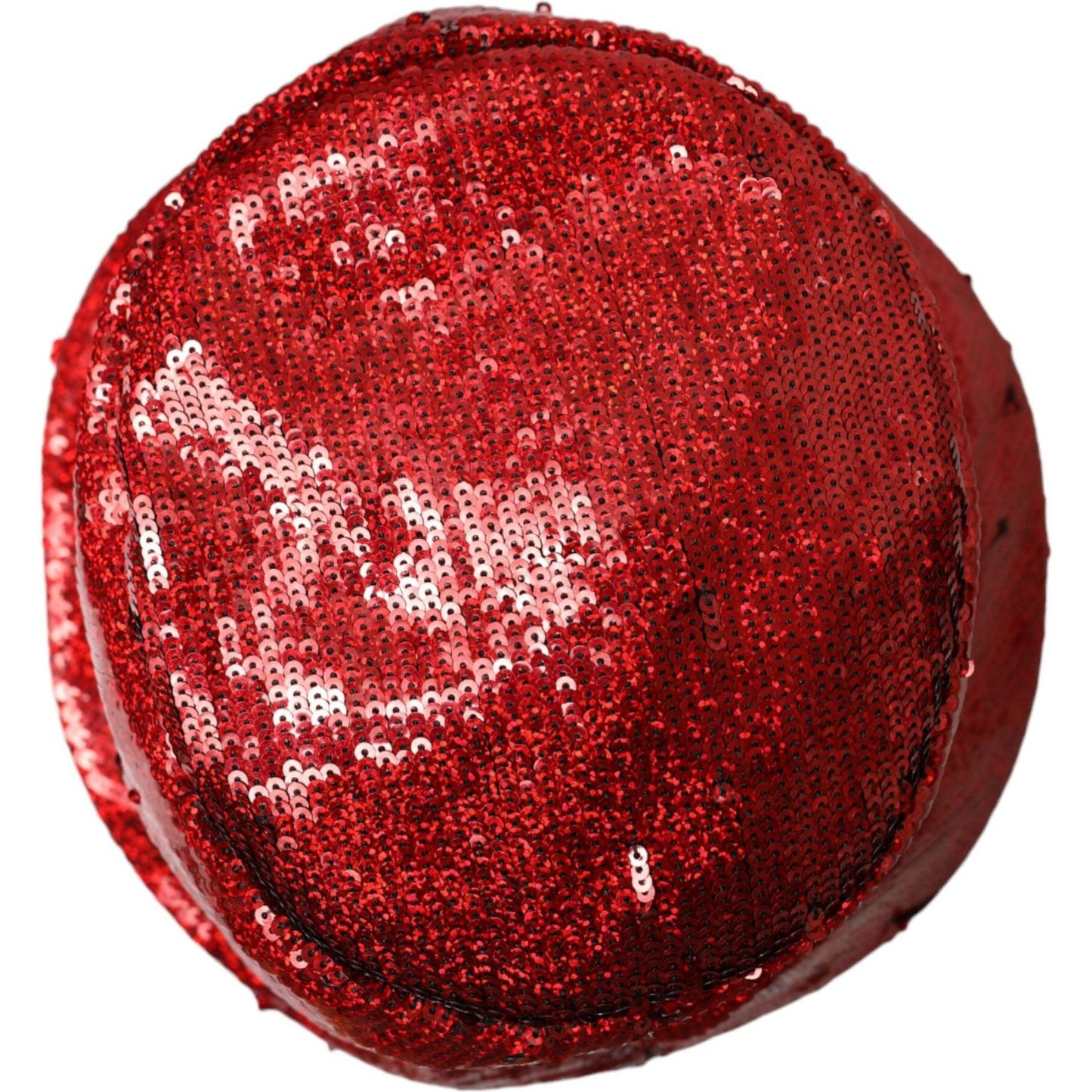 Dolce & Gabbana Red Sequined Nylon Bucket Hat Men HAT9531-60