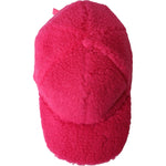 Dolce & Gabbana Pink Fleece Plush Baseball Hat Men HAT9536-58