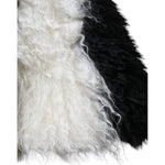Dolce & Gabbana Black White Stripes Mohair Fur Bucket Hat HAT9559-57