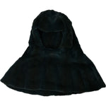 Dolce & Gabbana Black Weasel Fur Whole Head Wrap Hat HAT9565-57