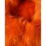 Dolce & Gabbana Orange Faux Fur Whole Head Wrap Hat HAT9570-57