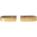 Dolce & Gabbana Gold Plated Metal Brass Pin Men Cufflinks SMY10216