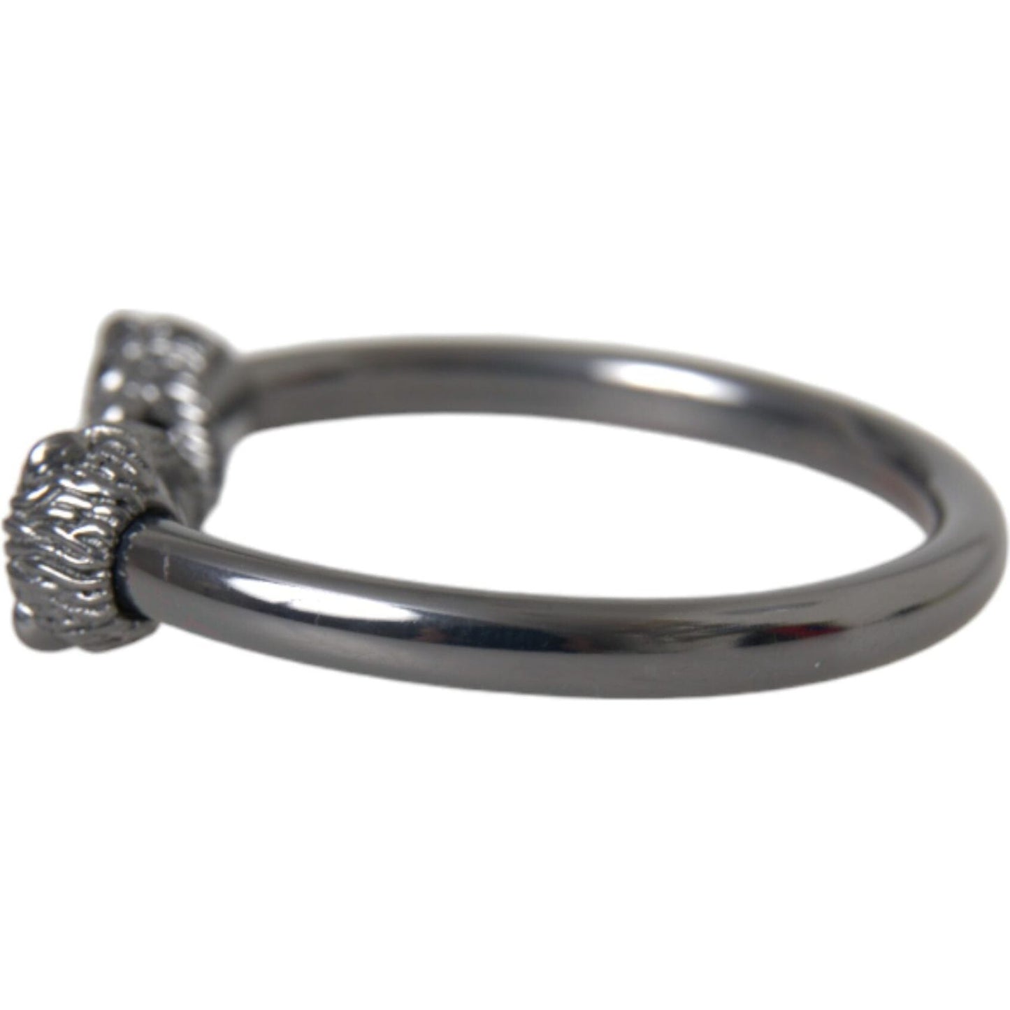 Nialaya Black Rhodium Lion Bangle Bracelet Women SMY10248-S