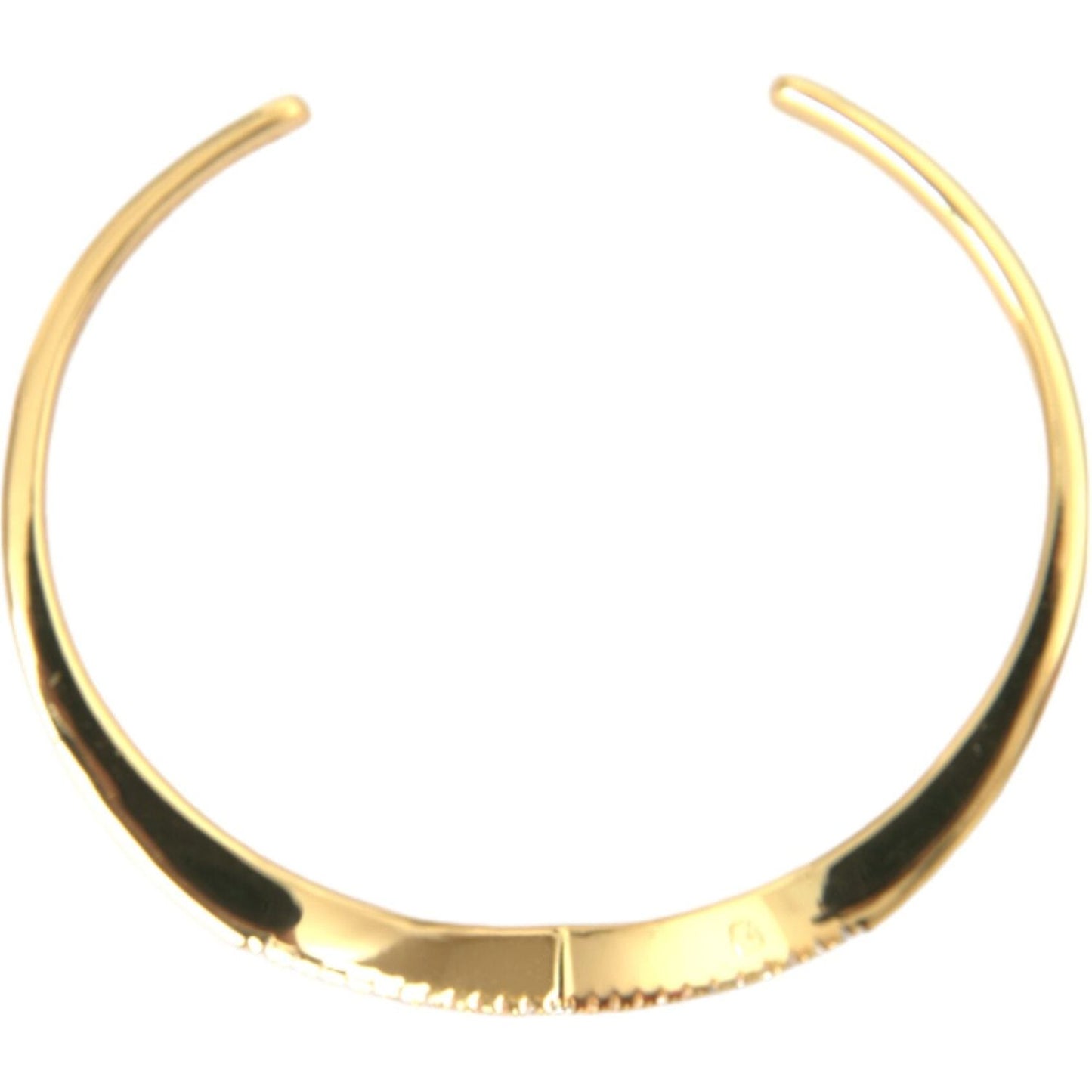 Nialaya Arched Wing Cuff Skyfall Gold CZ 925 Bracelet SMY10255-M