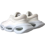 Dolce & Gabbana White Padded Fabric Wave Low Top Sneakers Shoes LA11169-39