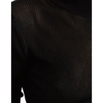 Dolce & Gabbana Black Viscose Turtle Neck Pullover Sweater TSH84244-44