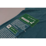 Dolce & Gabbana Blue Logo Print Crewneck Tee Cotton T-shirt Dolce & Gabbana Dark Slate Gray