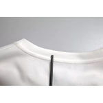 Dolce & Gabbana White Cotton Black HOT Crystal Top T-shirt TSH84220-42
