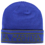 La Martina Blue Wool Men Cap LAMA-13165