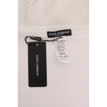 Dolce & Gabbana White Net Tank Transparent Top TSH1402#2-3