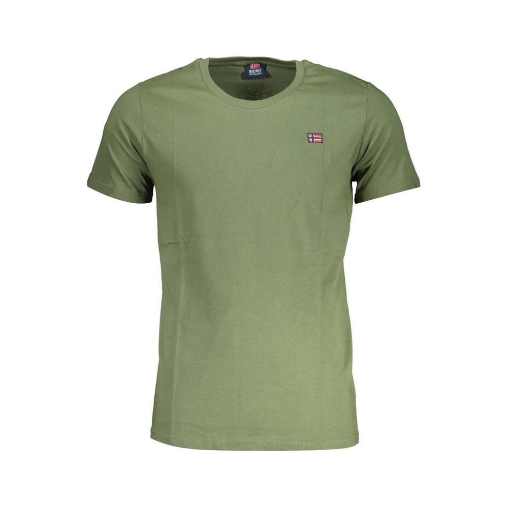 Norway 1963 Green Cotton T-Shirt NO19-20800-M-FBB-282
