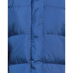 Love Moschino Chic Long Down Jacket with Logo Detail LO-10230-IT40|S