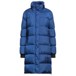 Love Moschino Chic Long Down Jacket with Logo Detail LO-10230-IT40|S